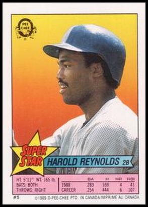 5 Harold Reynolds
